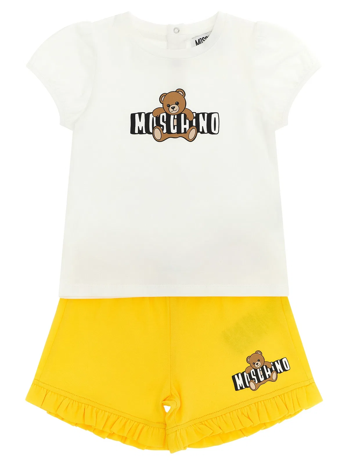 Baby 'Moschino Teddy Bear' T-Shirt + Shorts