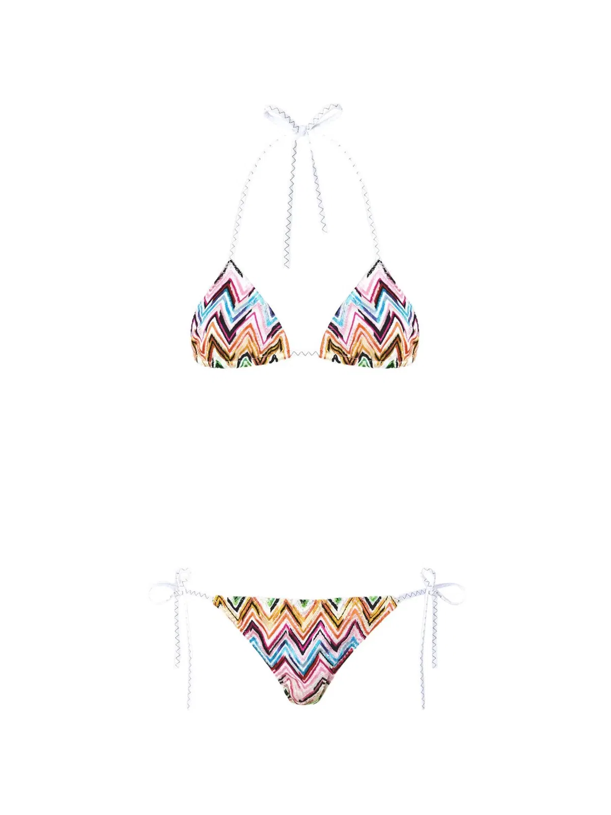 Multicolored Zigzag Bikini