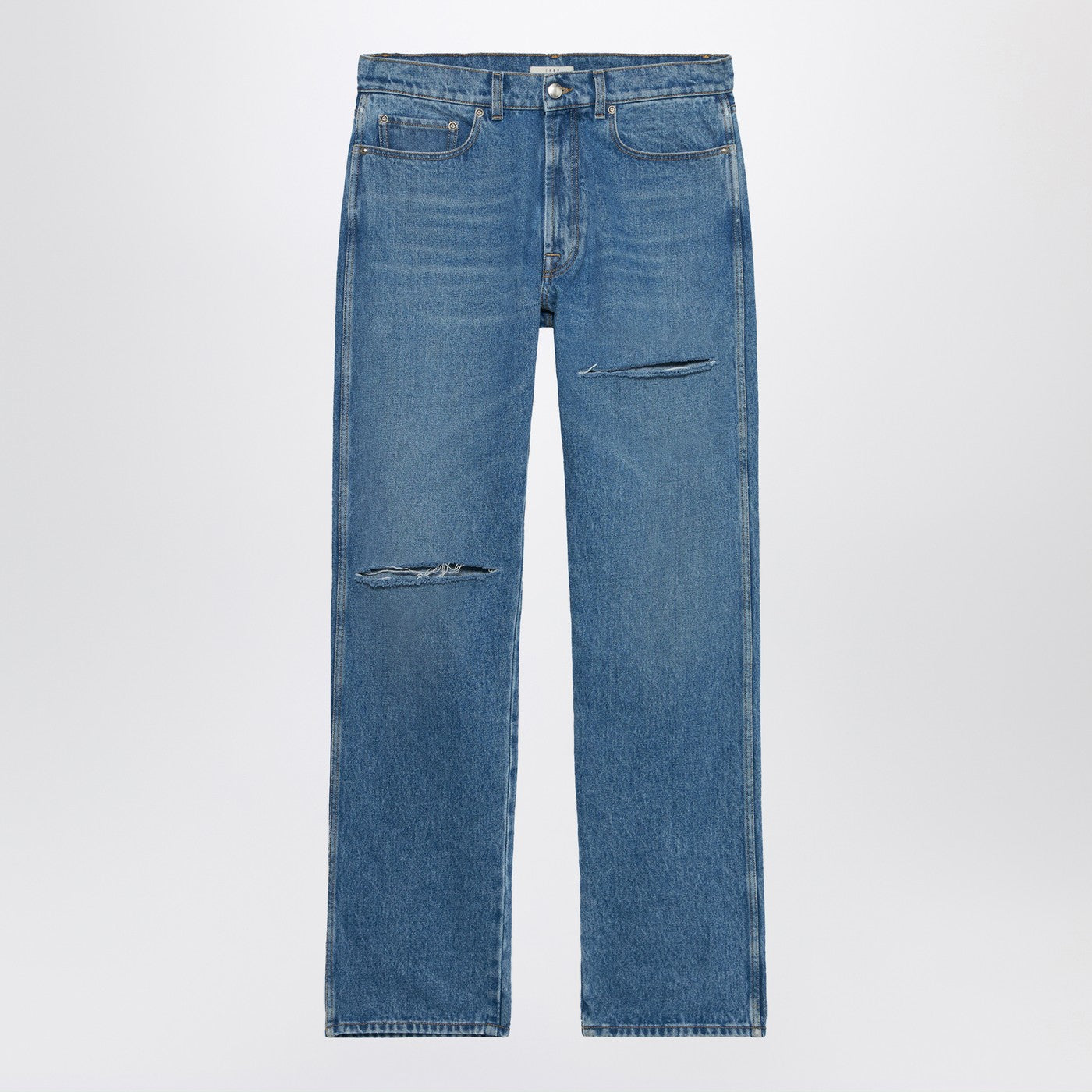 Regular Denim Pants Blue