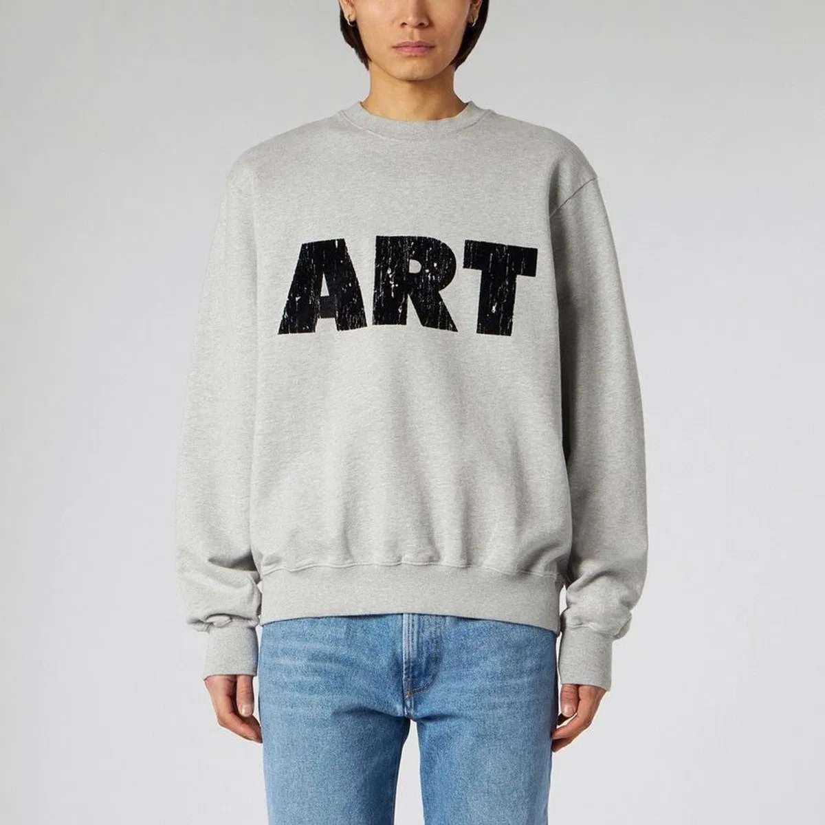 Art Melange Crew-Neck Sweater