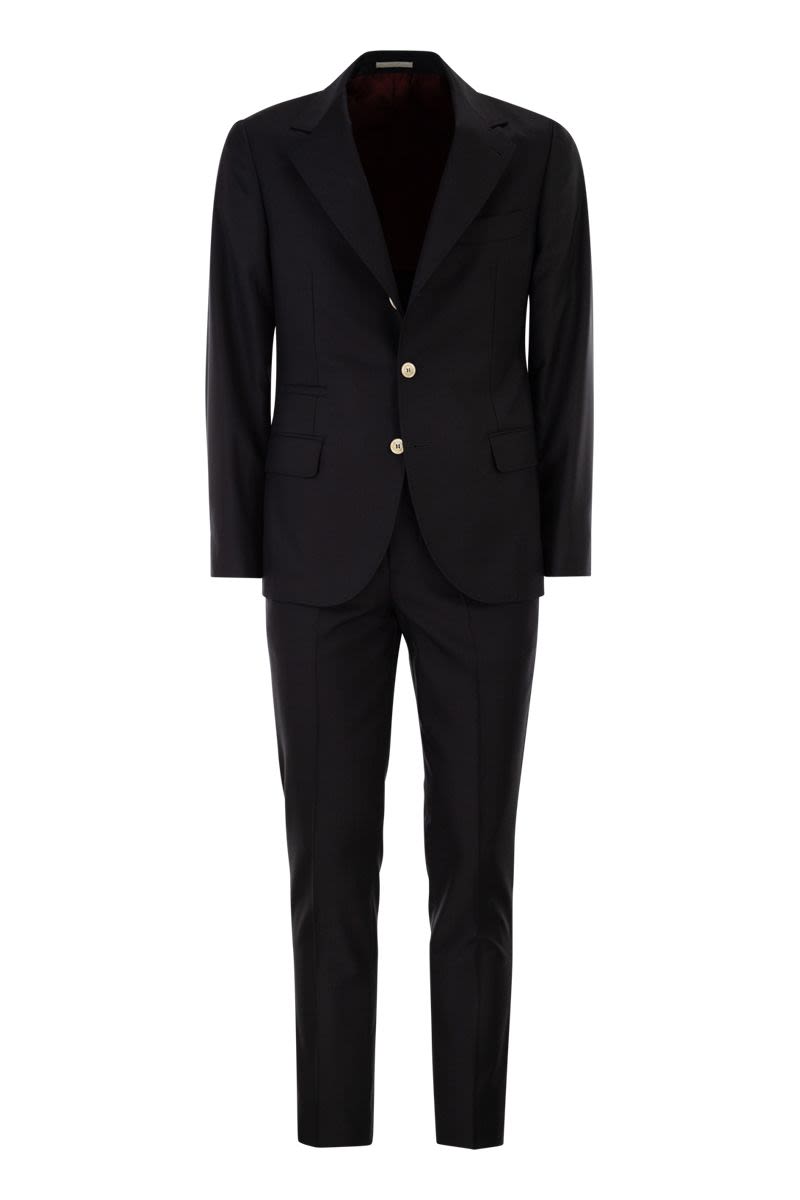 Tailored Suit In Virgin Wool
