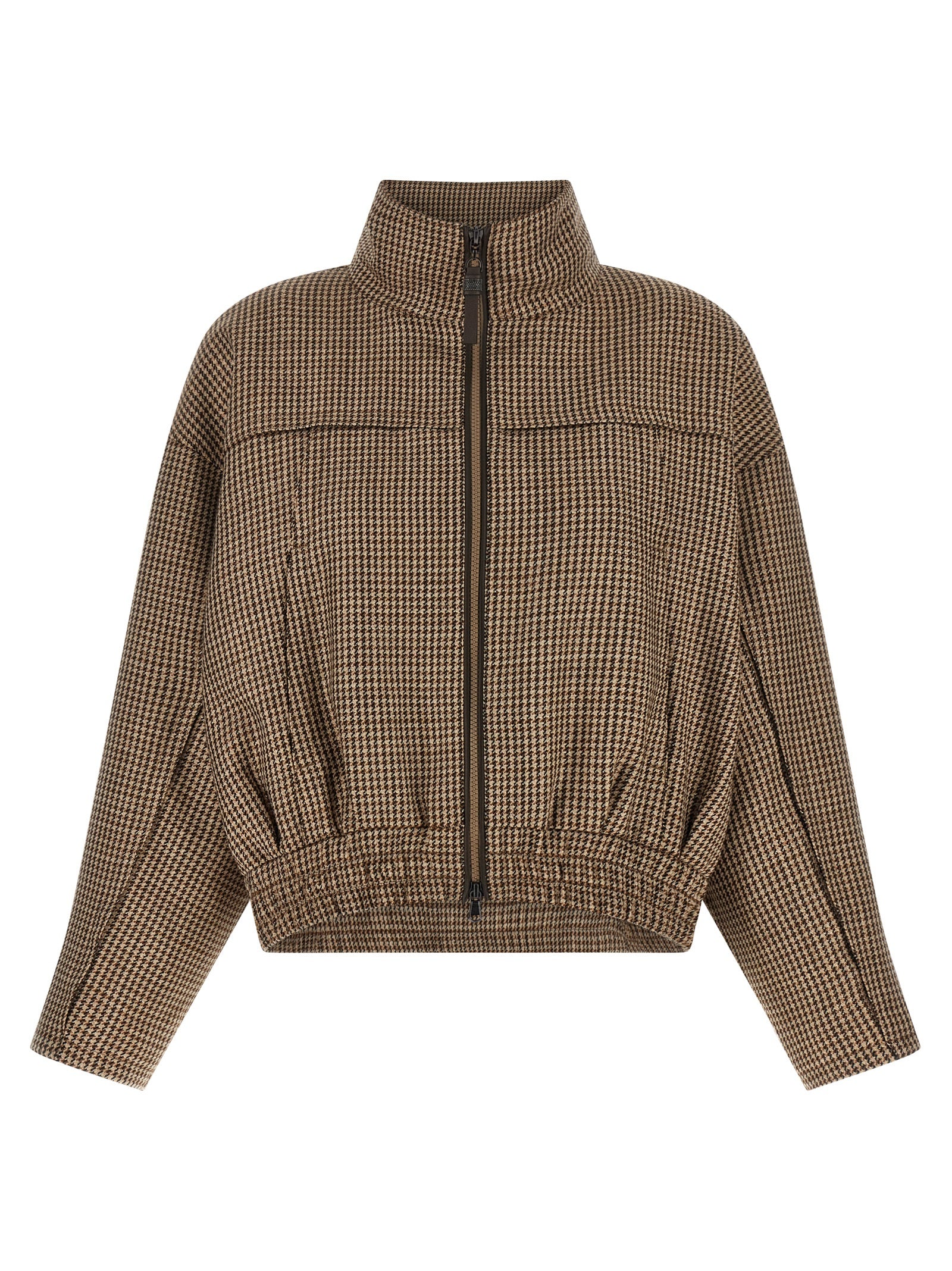 'Shiny Zipper Pull' Jacket