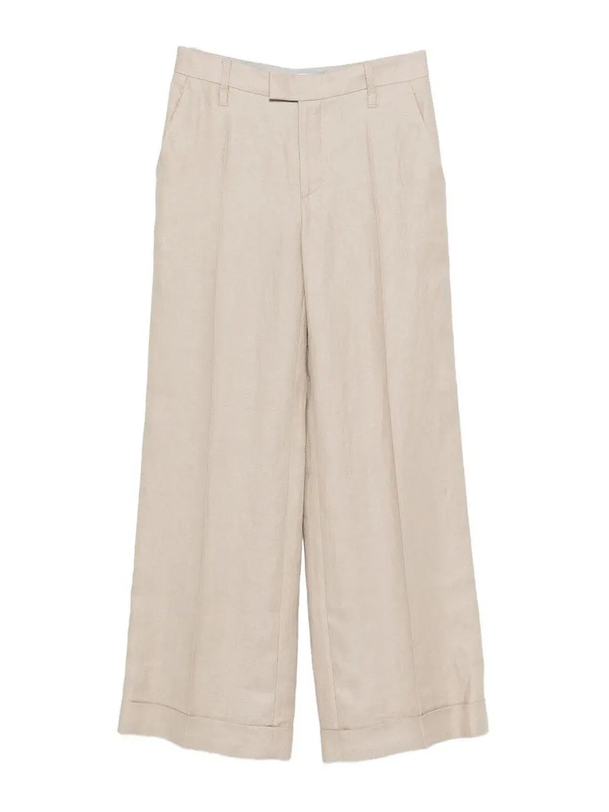 Brunello Cucinelli Brown Linen Pants