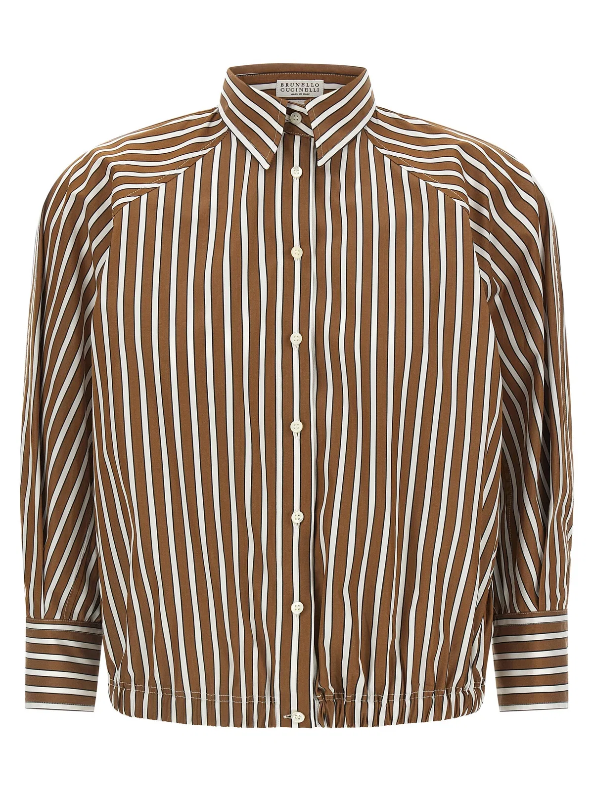 Brunello Cucinelli 'Shadow' Striped Shirt