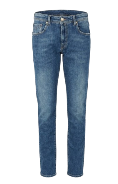 Blue Five Pocket Mens Jeans