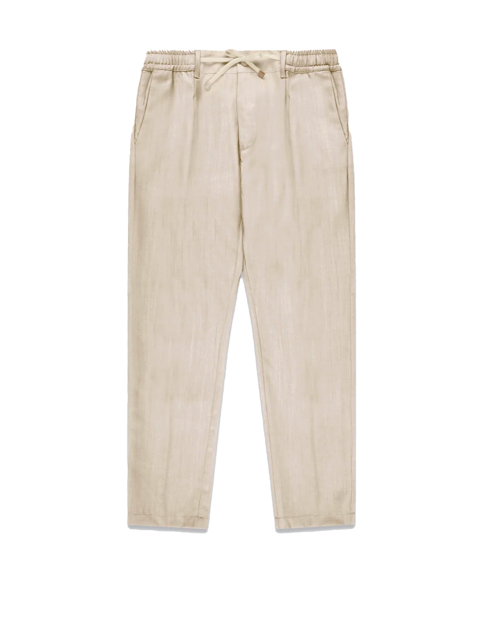 Ecru Linen Trousers