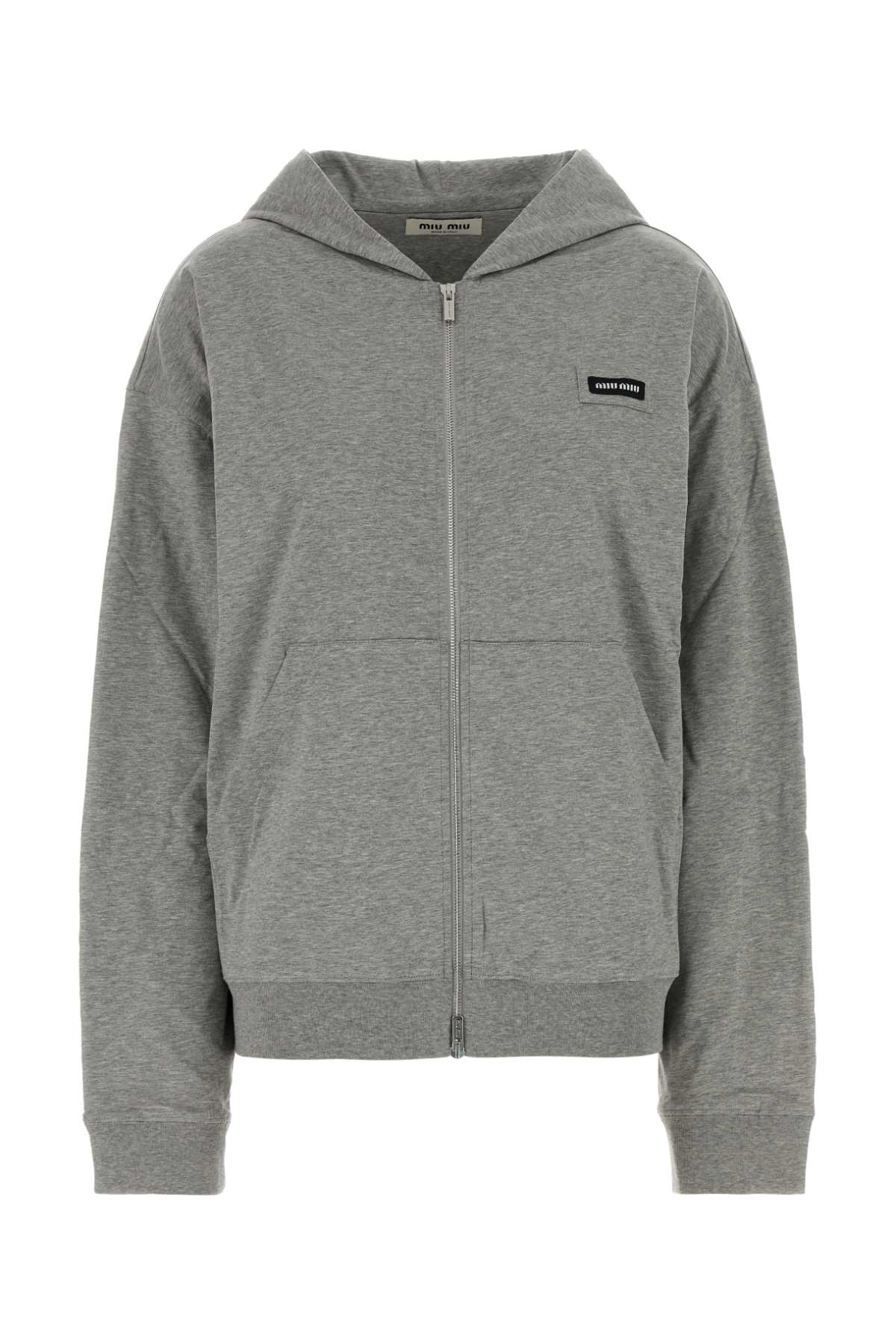 Grey Cotton Sweatshirt