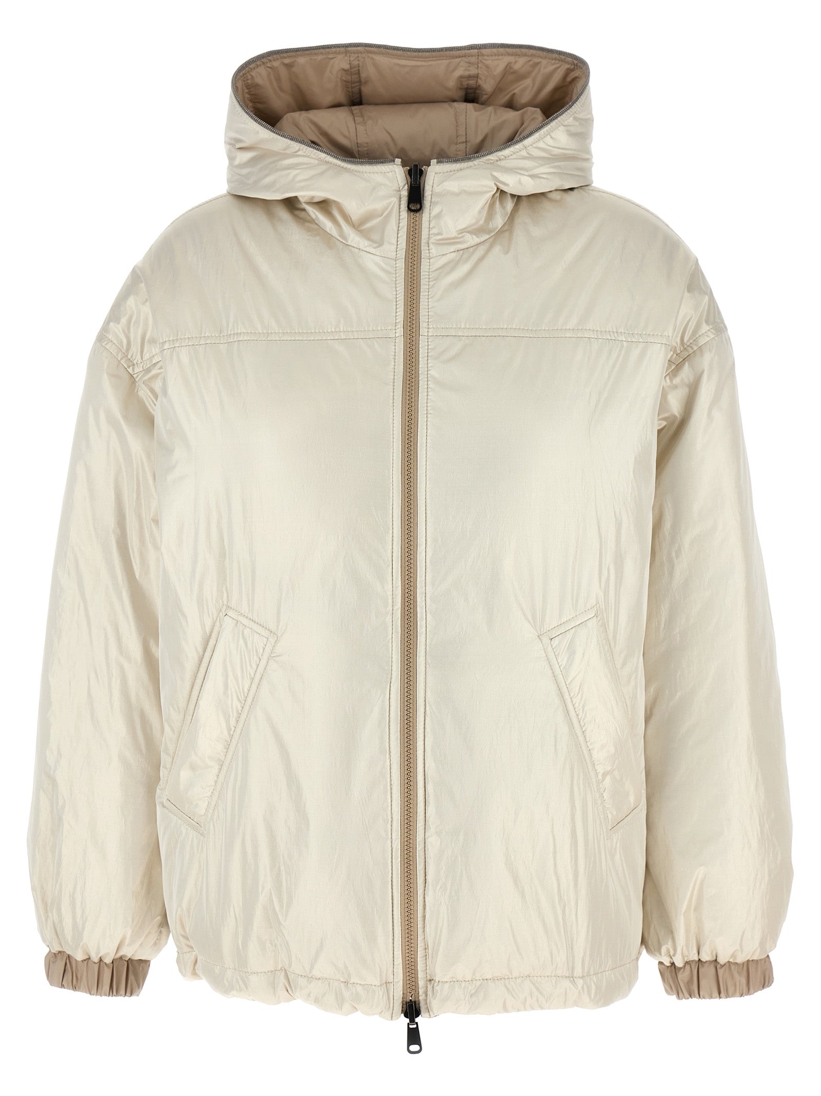 Laminated Reversible Down Jacket
