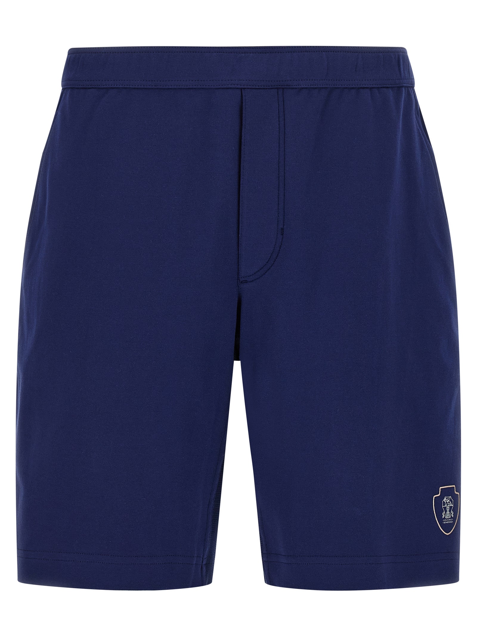 Interlock Cotton Bermuda Shorts