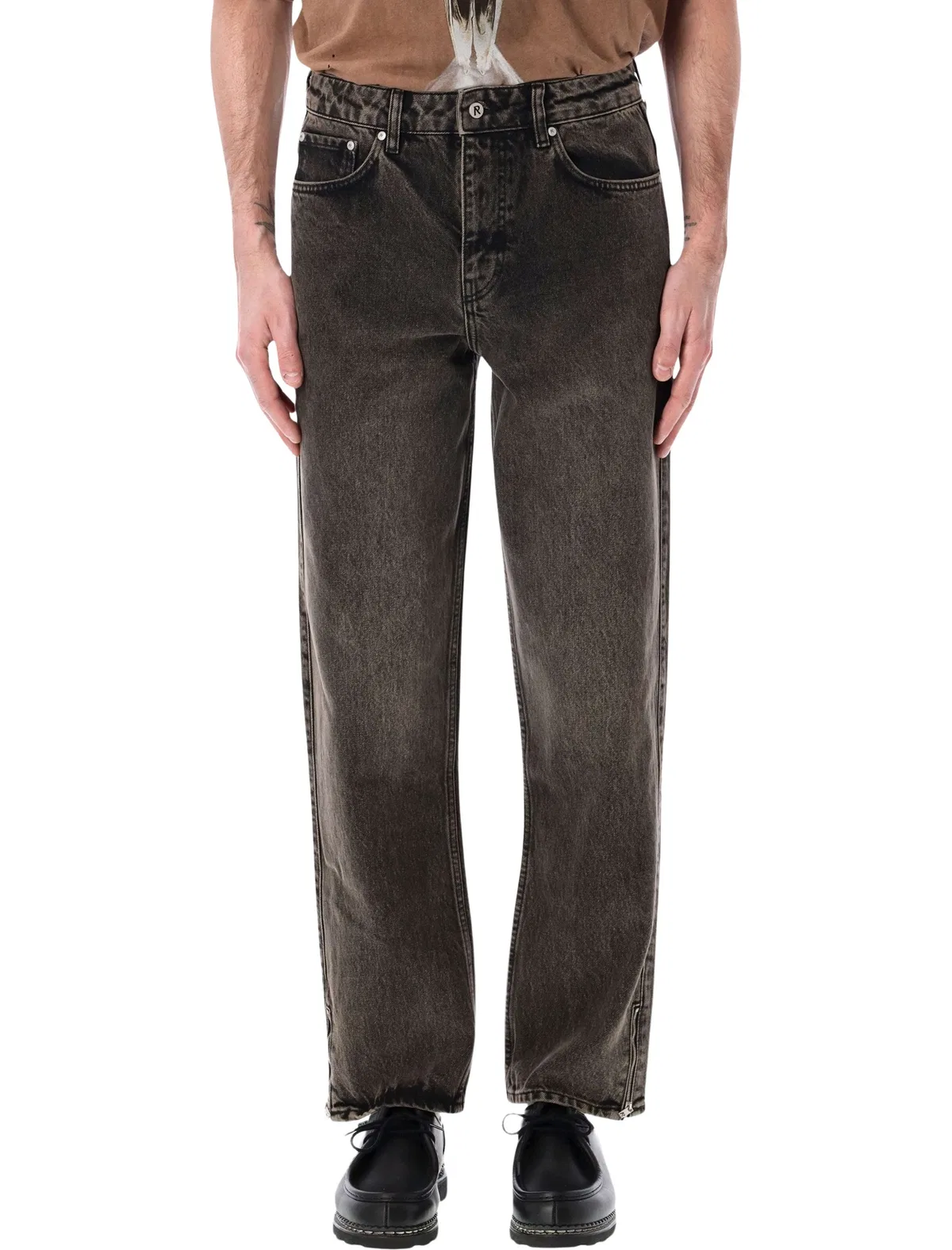 R2s Split Denim Jeans