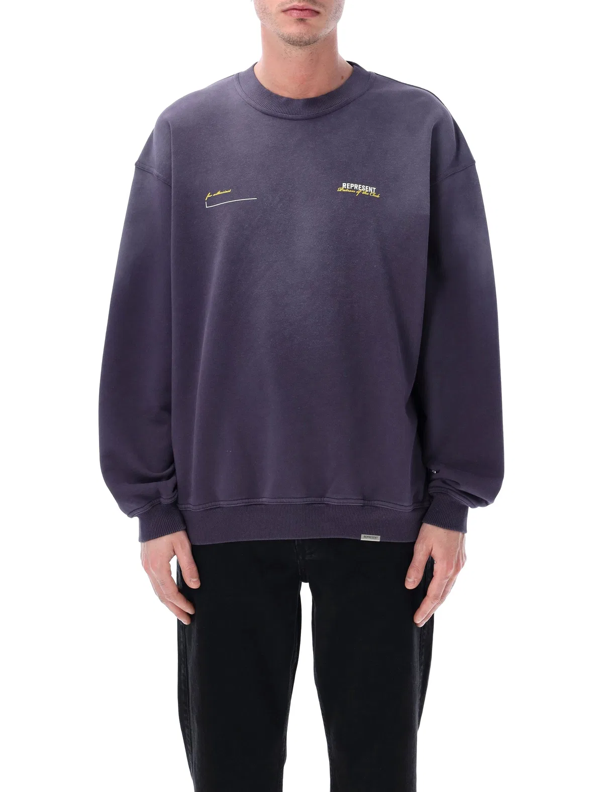 Represent Patron Of The Club Sweatshirt In Plum