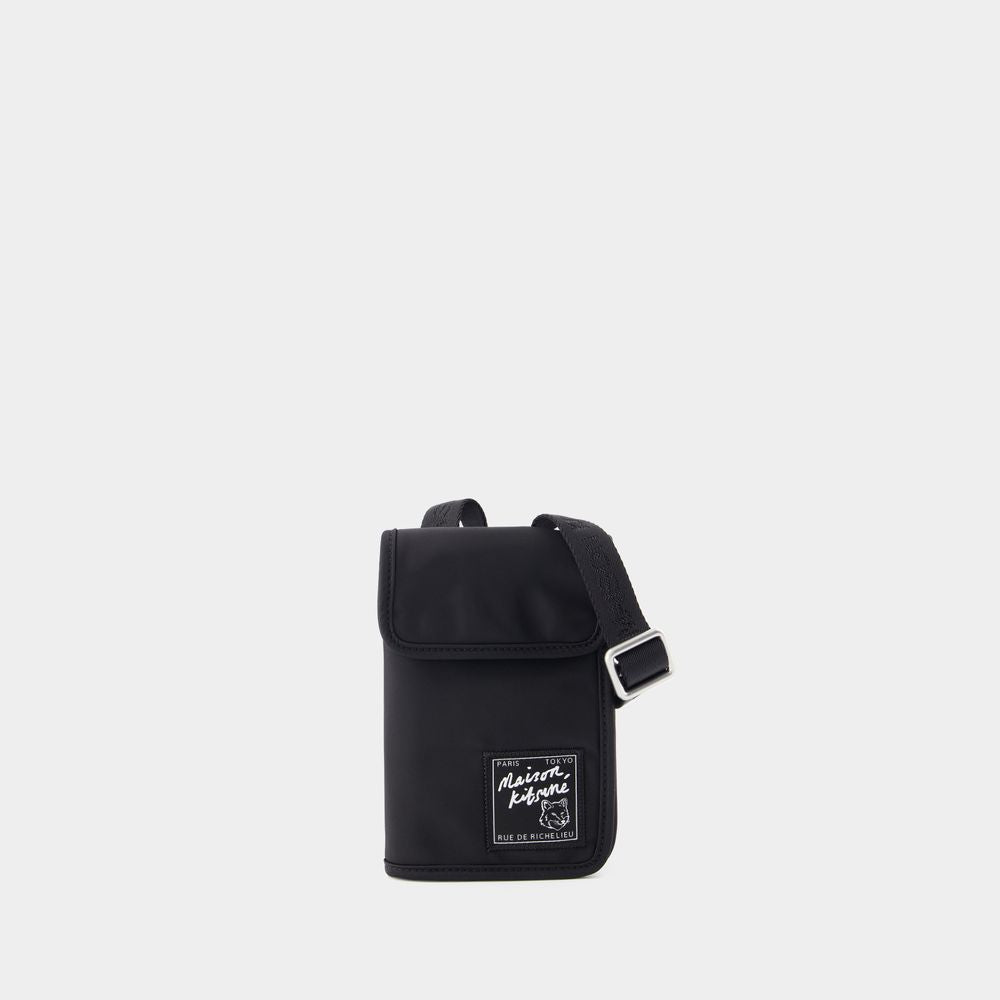 Maison Kitsuné "The Traveller" Neck Pouch