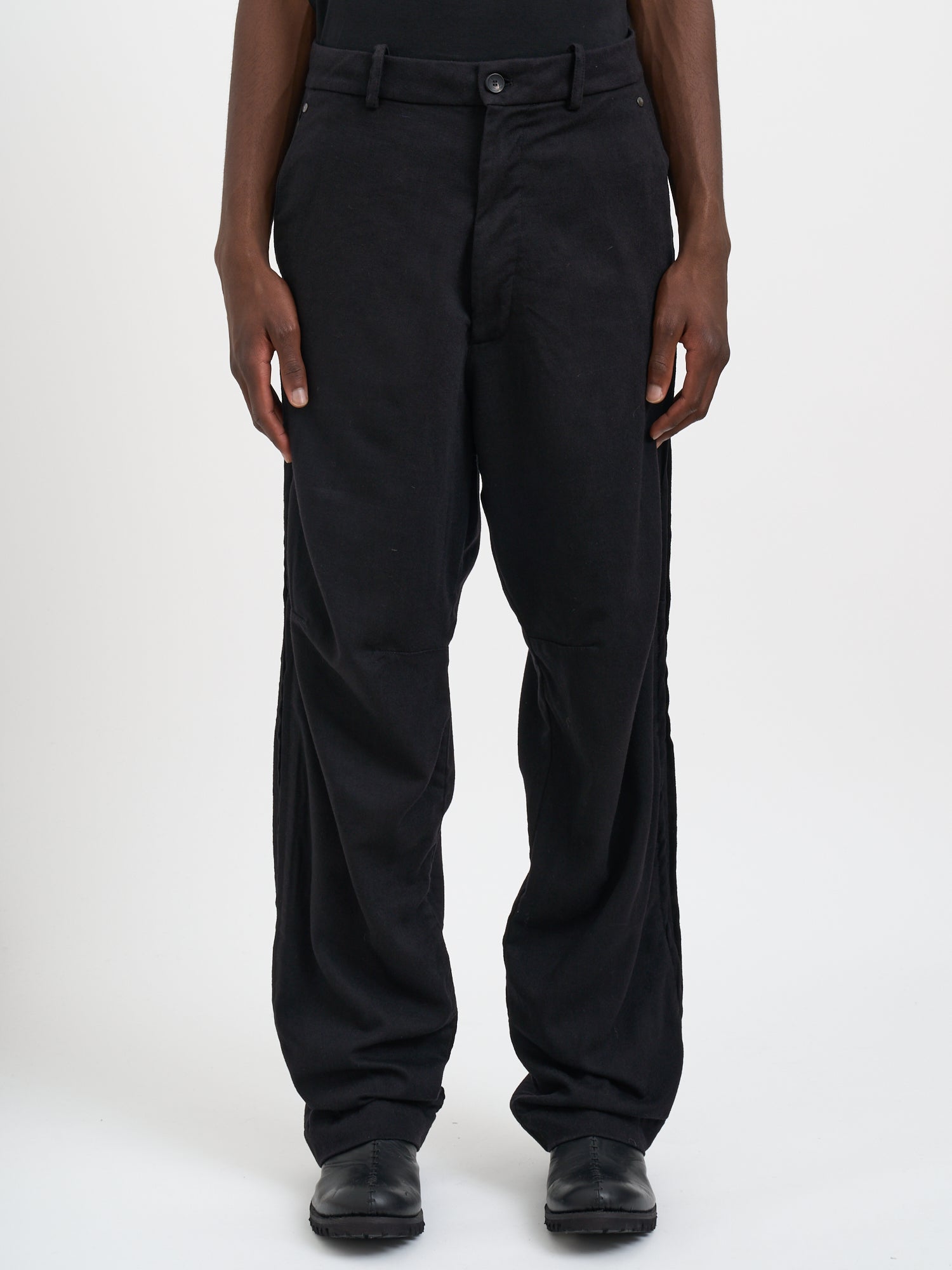 Oversized Wool Trousers