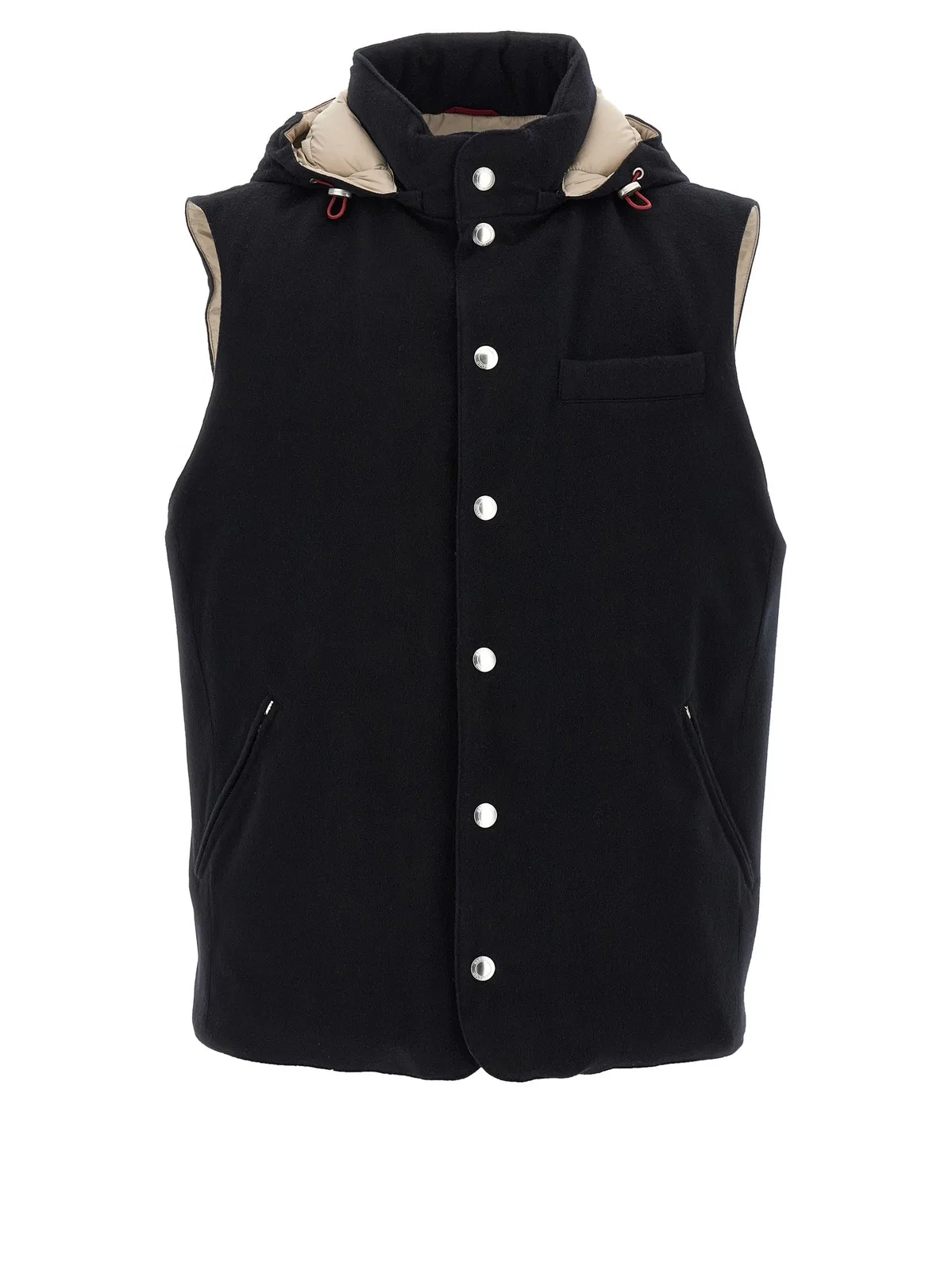 Padded Wool Vest