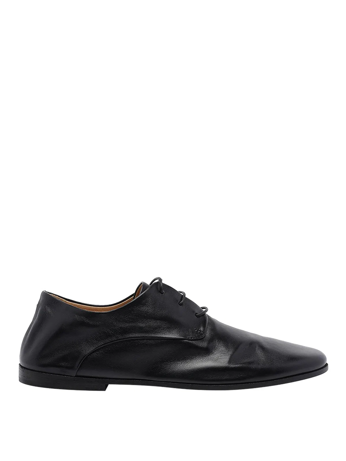 Black Distesa Derby Lace Up Shoes