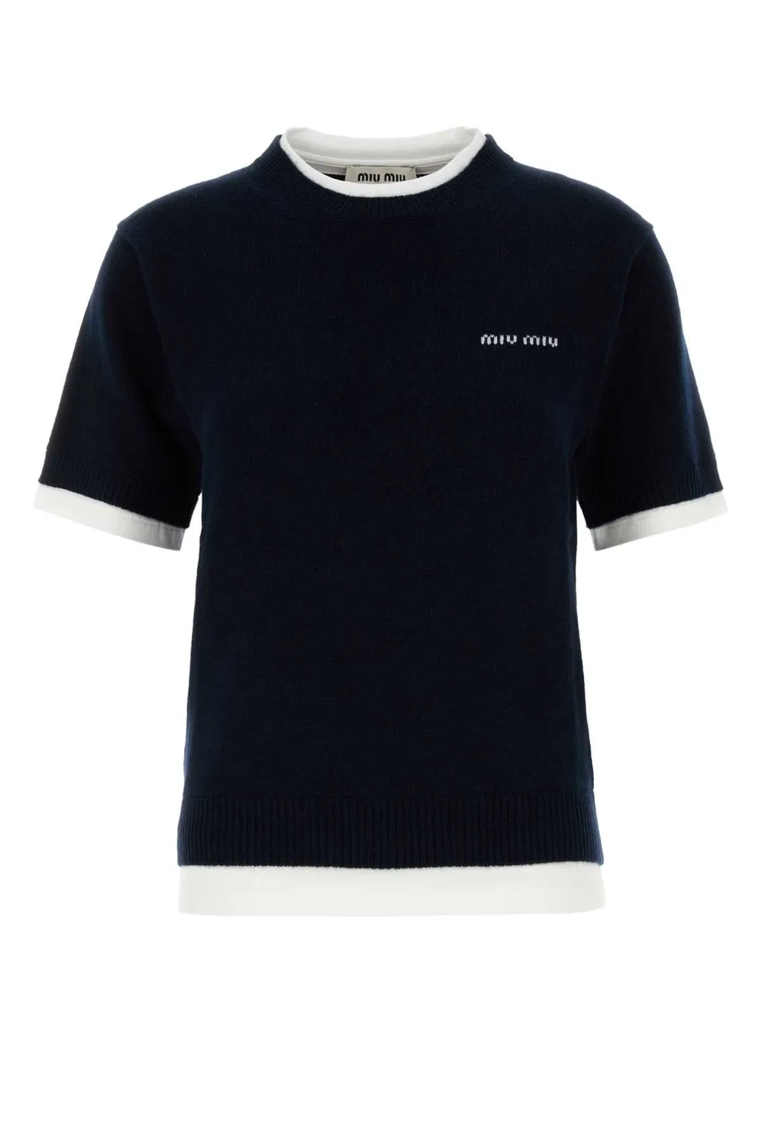 Miu Miu Midnight Blue Cashmere Sweater