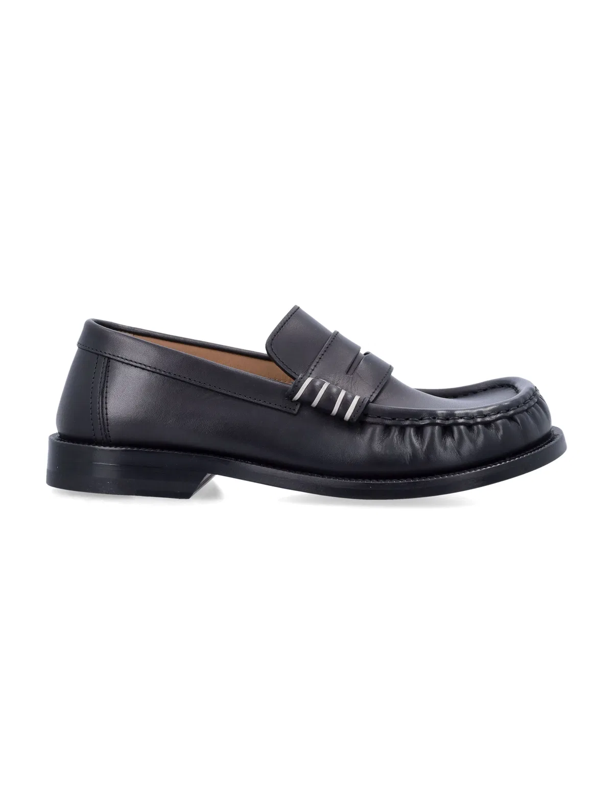 Black Loafer Moccasins
