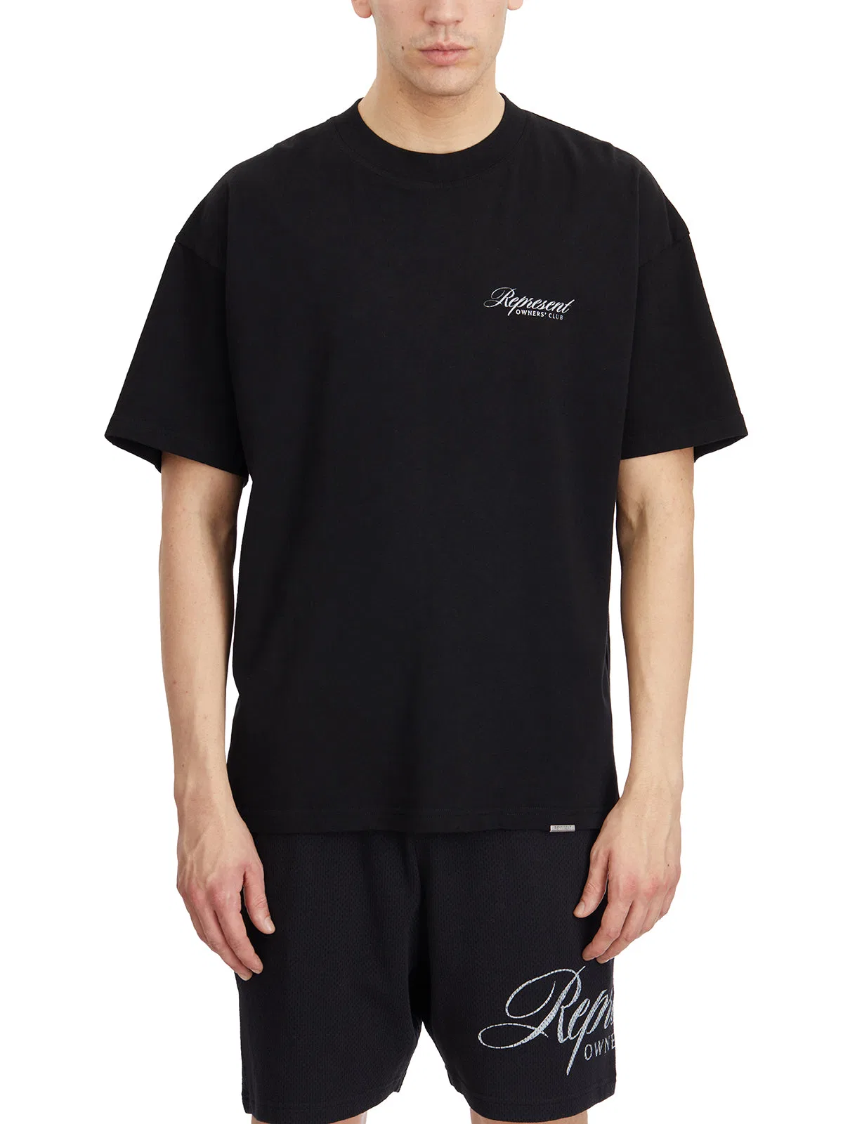 Represent Owners Club Script T-shirt In Black