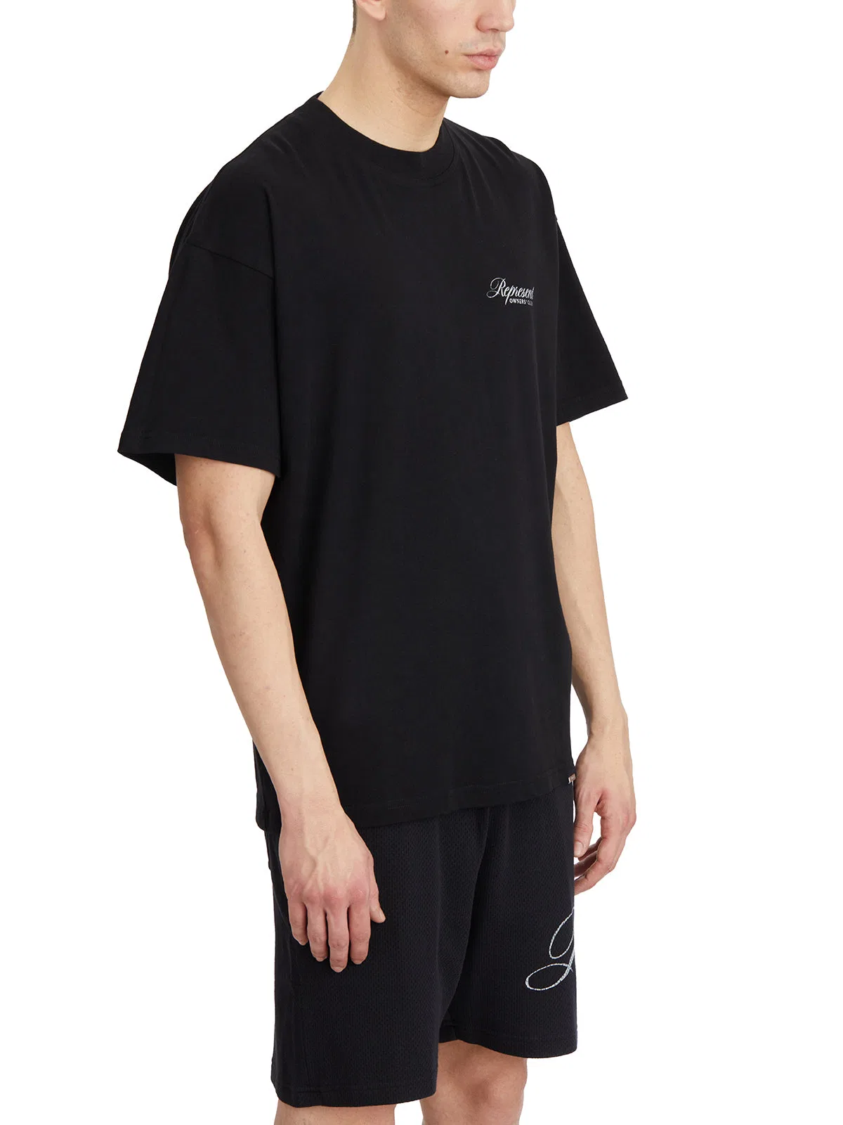Represent Owners Club Script T-shirt In Black