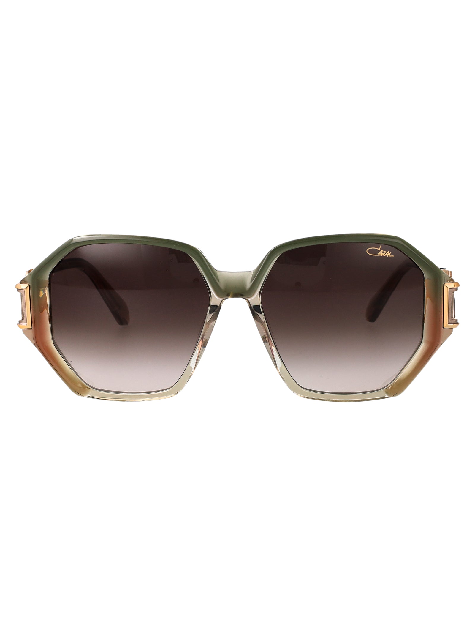 Green Plastic Sunglasses