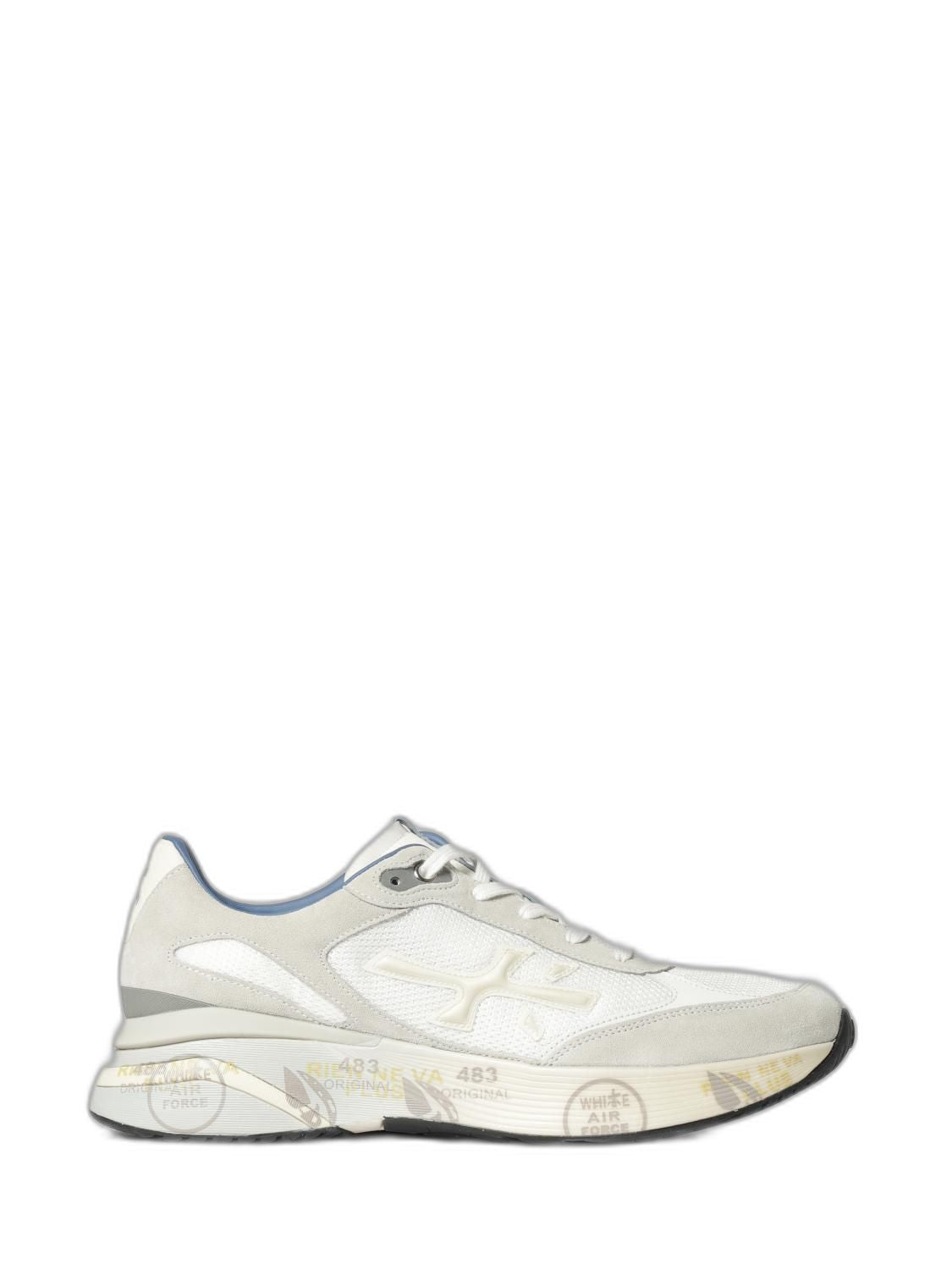 White Calf Leather Sneaker