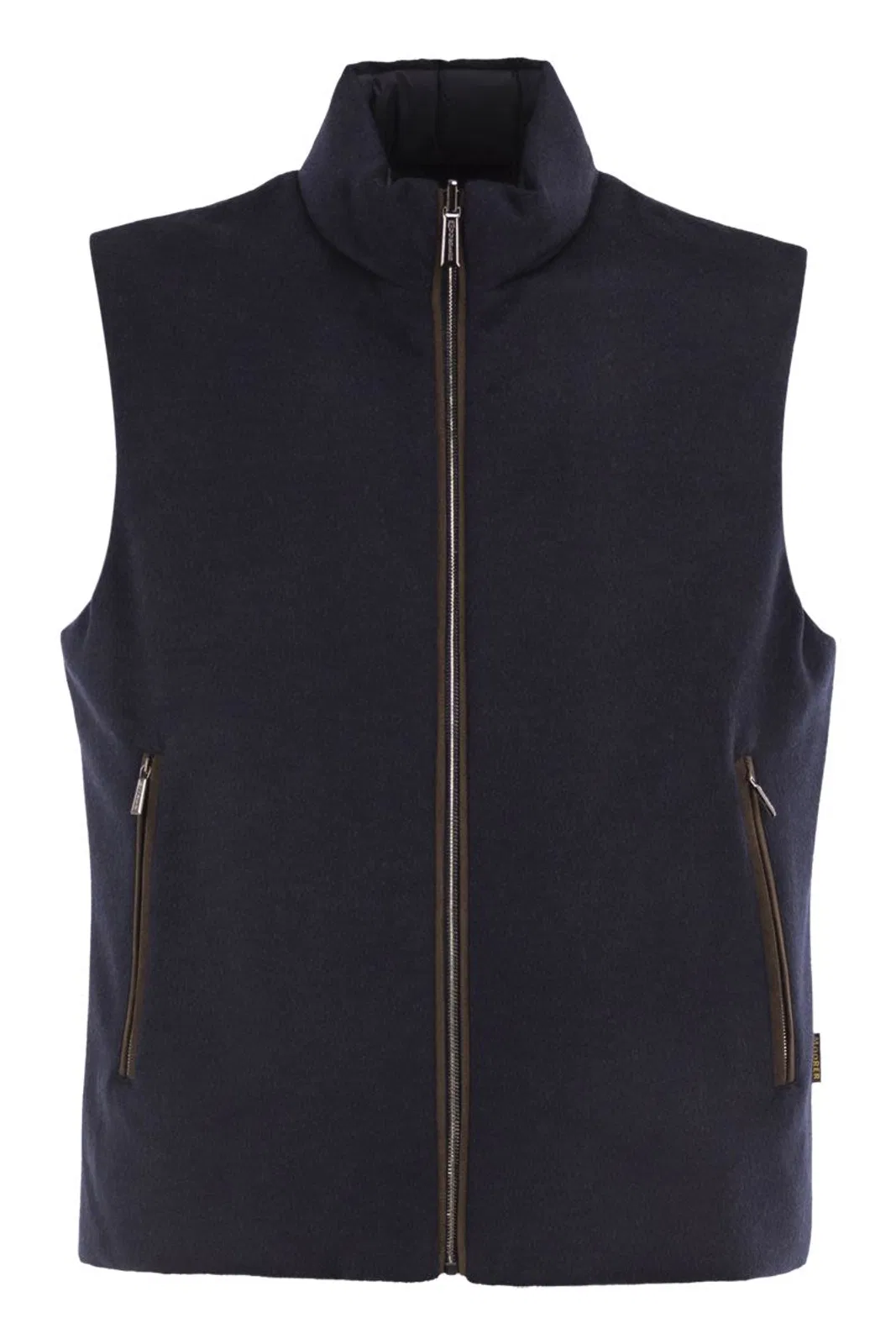 Falieri-Ls9 - Reversible Virgin Wool And Cashmere Gilet