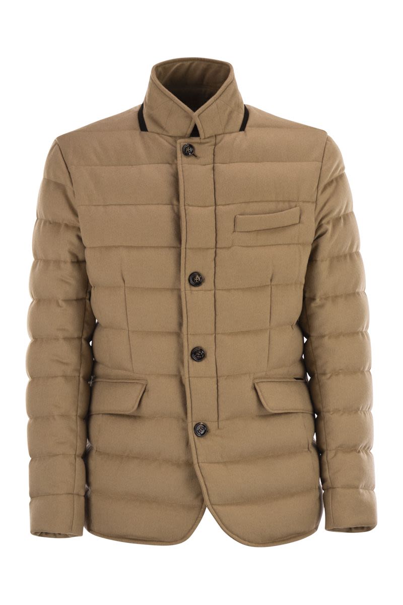 Zayn - Camel-Coloured Jacket-Style Down Jacket