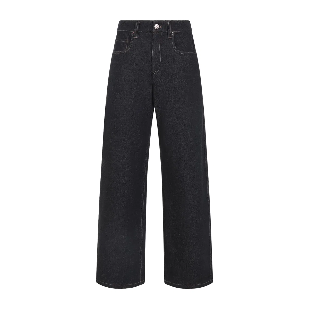 Black Cotton Jeans