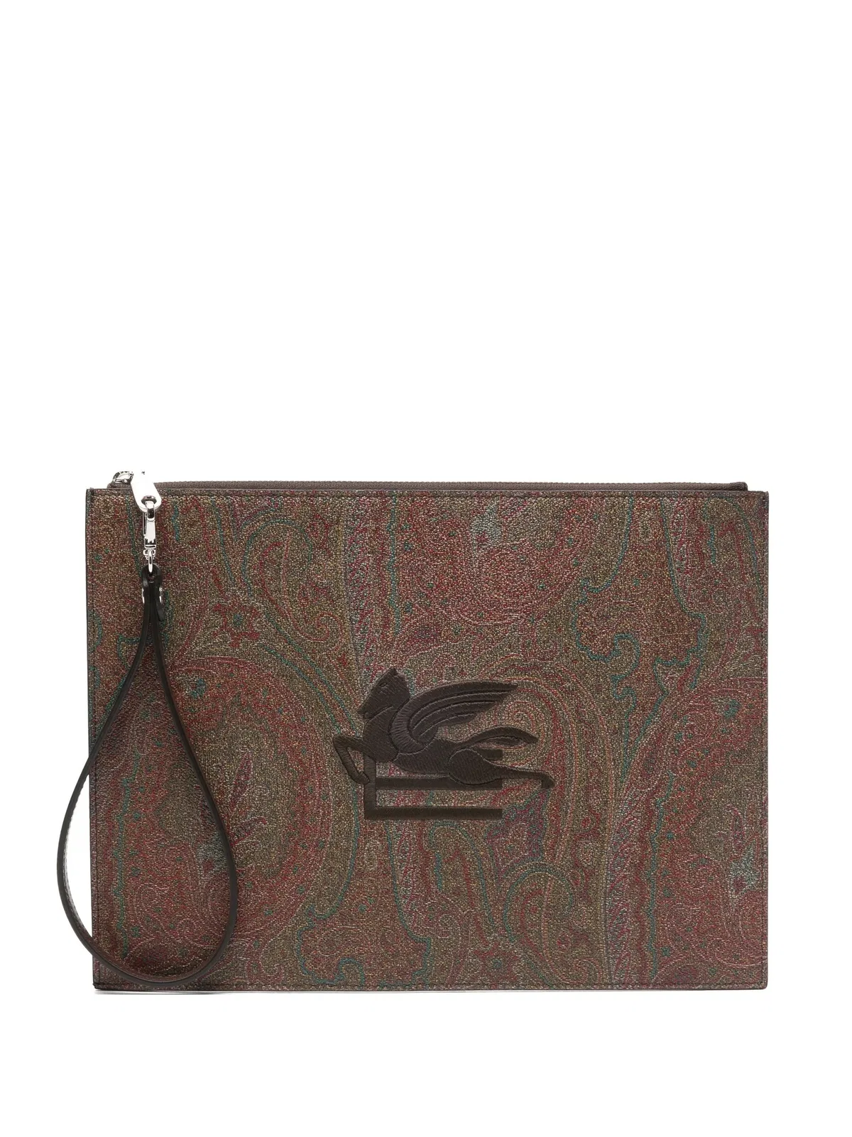 Brown Leather Pouch Slg