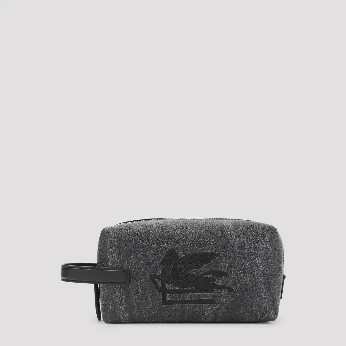 Black Leather Pouch Arnica