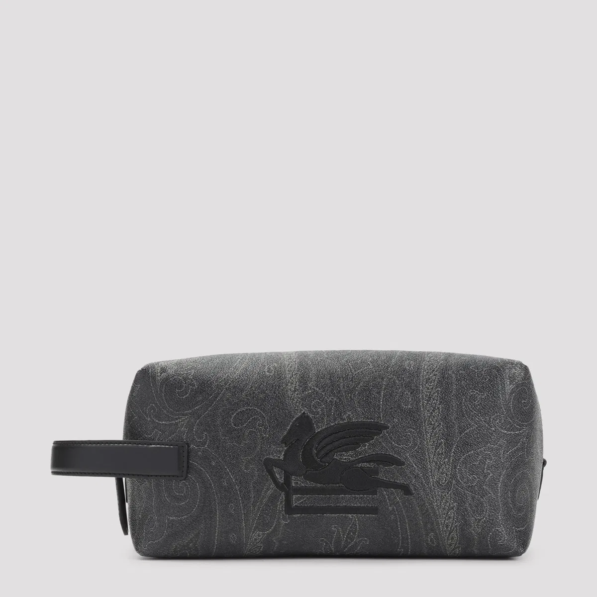 Black Leather Pouch Arnica