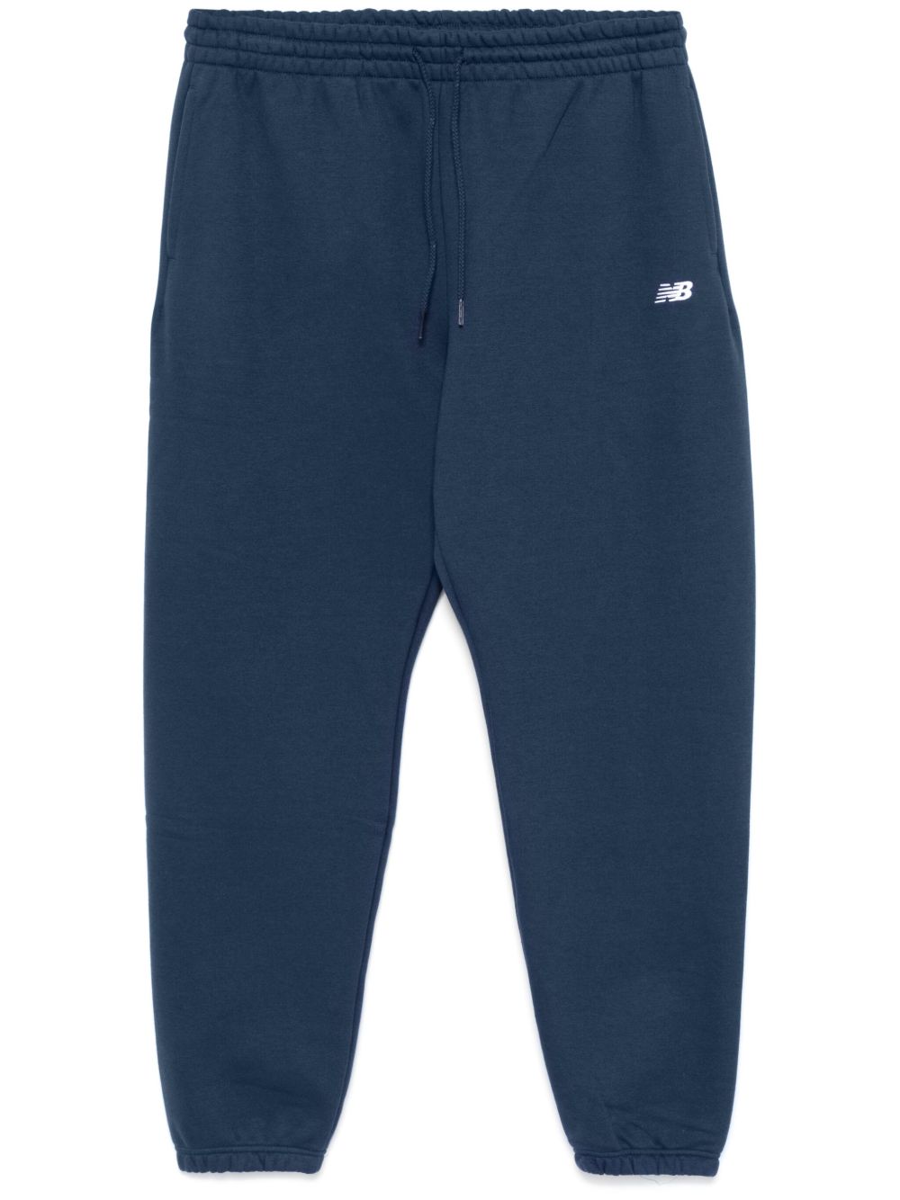 Blue Polyester Fleece Trousers