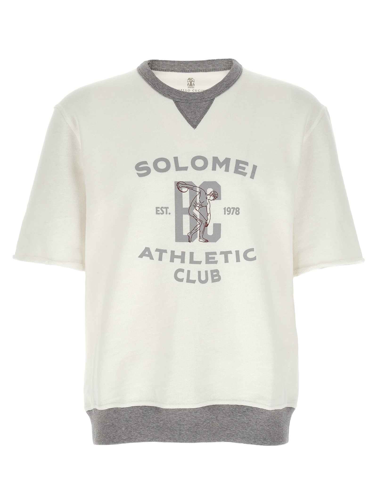 Short Sleeved Sweatshirt