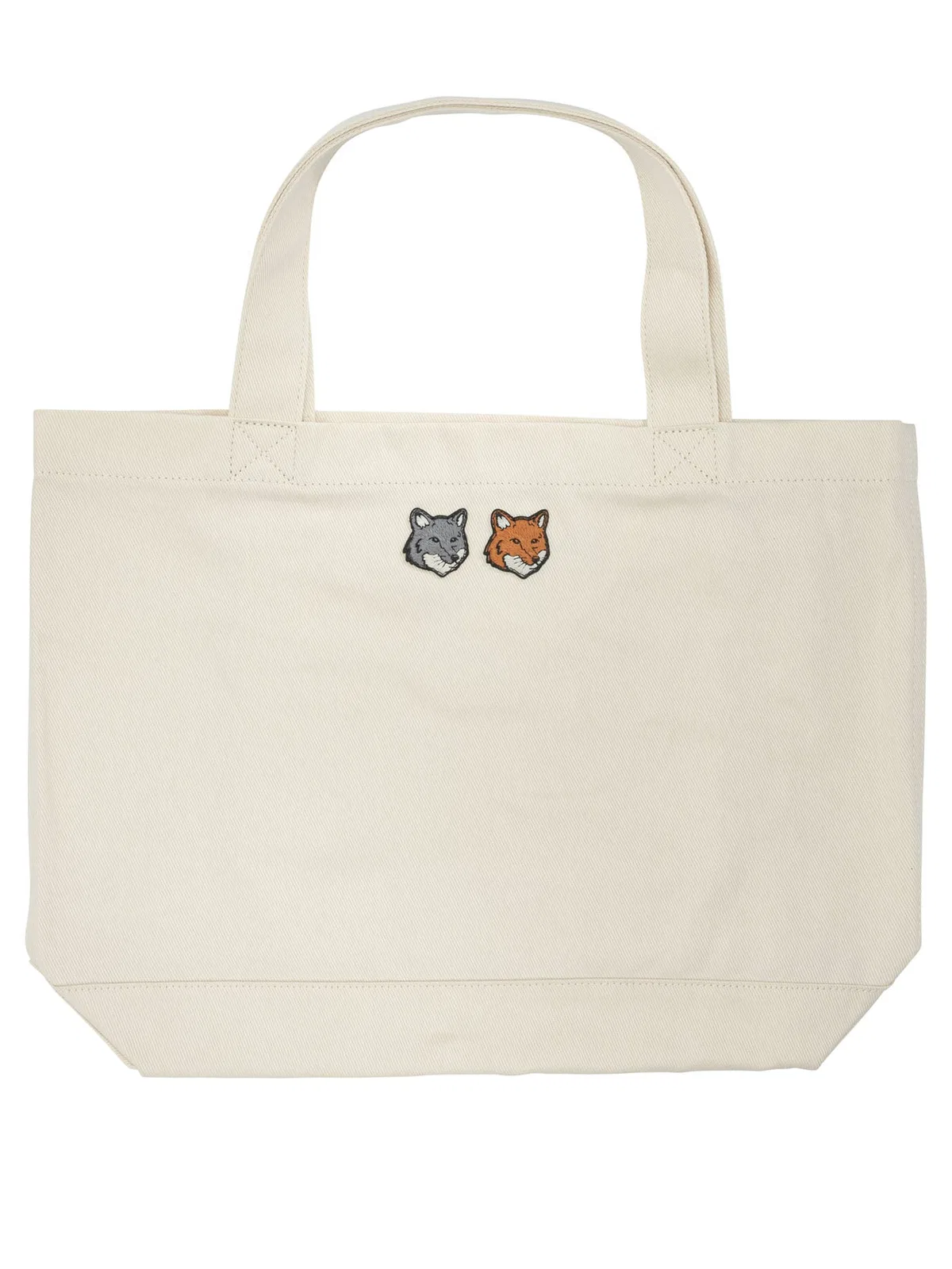 Maison Kitsuné "Double Fox Head" Large Handbag