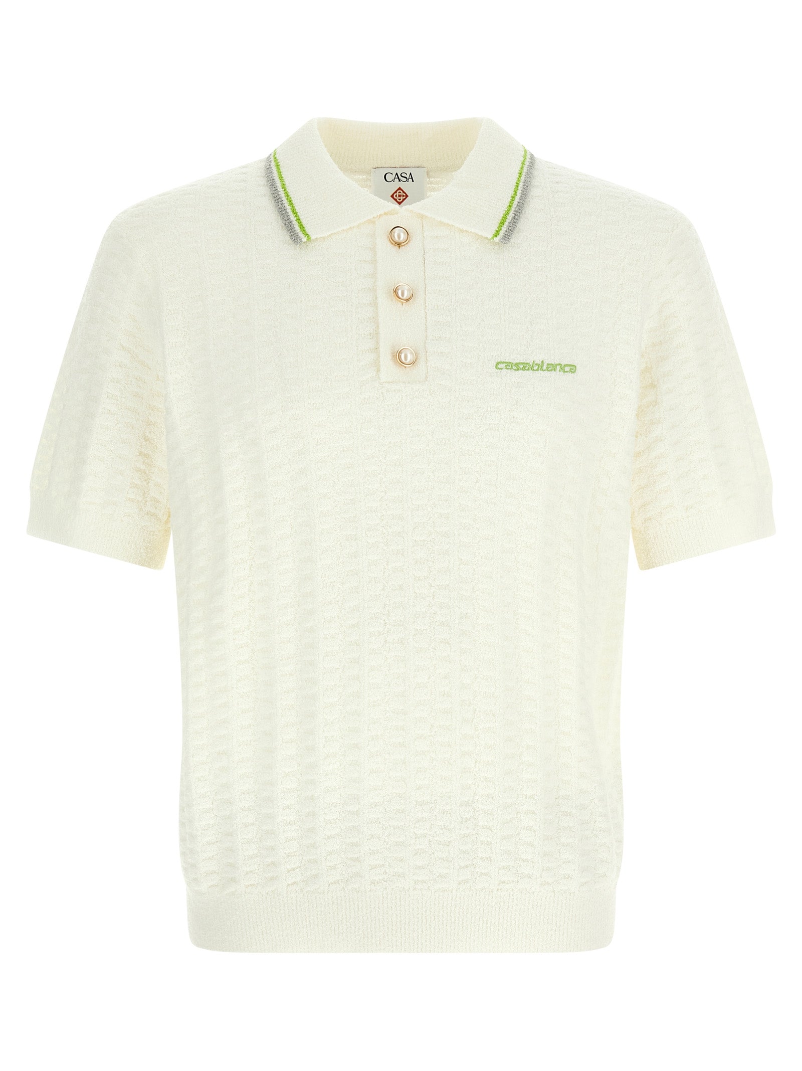 'Tennisbouclé' Polo Shirt