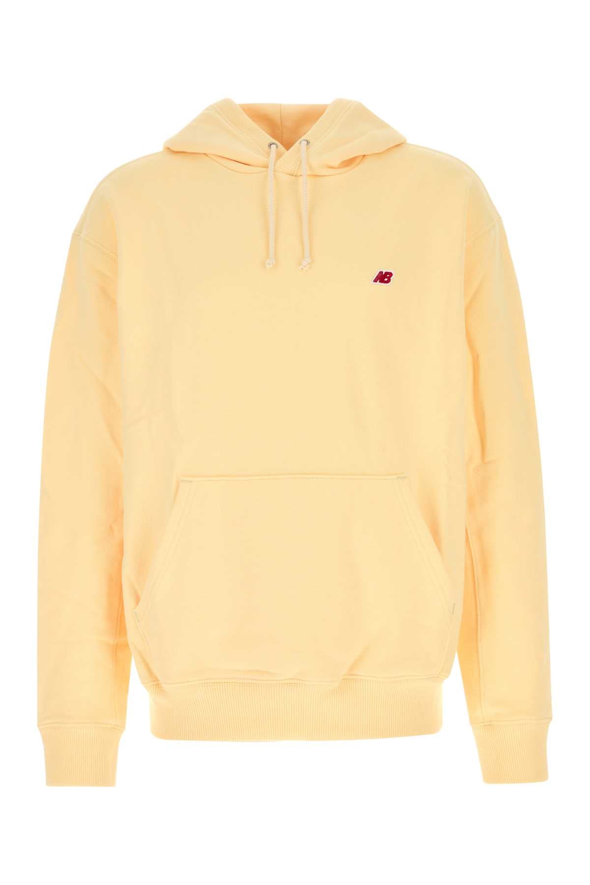 Pastel Yellow Cotton Sweatshirt