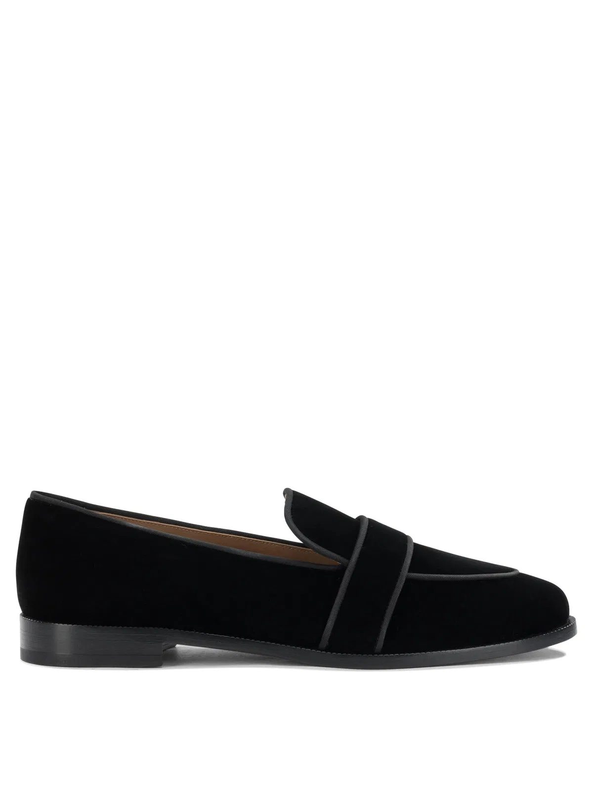 Black Suede Leather Loafers