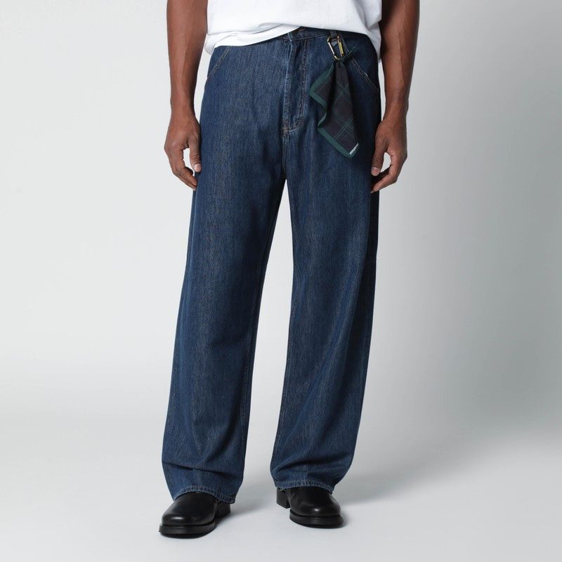 Indigo Blue Cottonblend Jeans