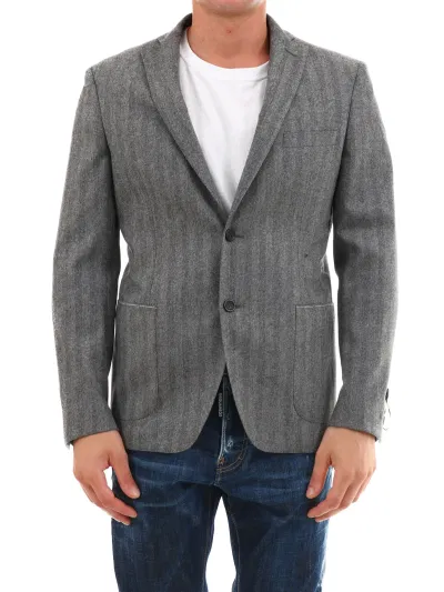 Gray Wool Jacket