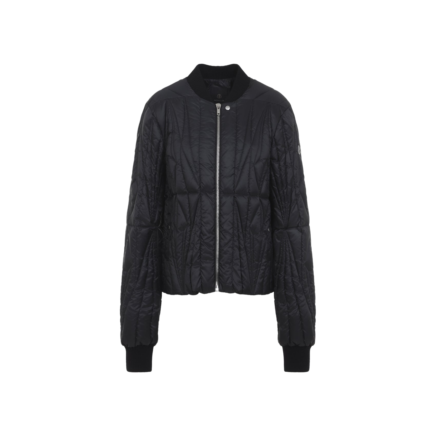 Black Geocamo Flight Jacket