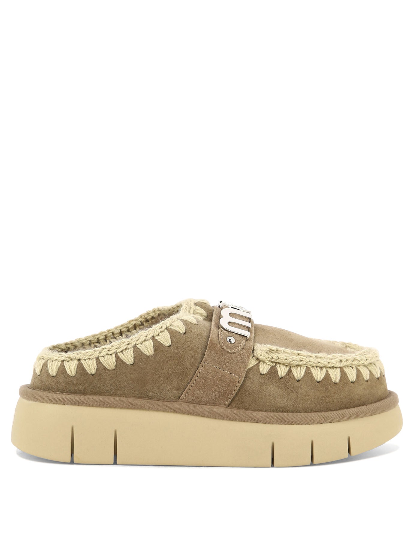 Brown Suede Slippers
