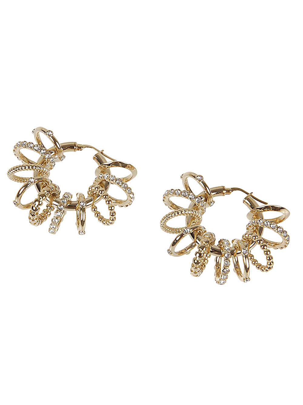 Multi Ring Big Earrings