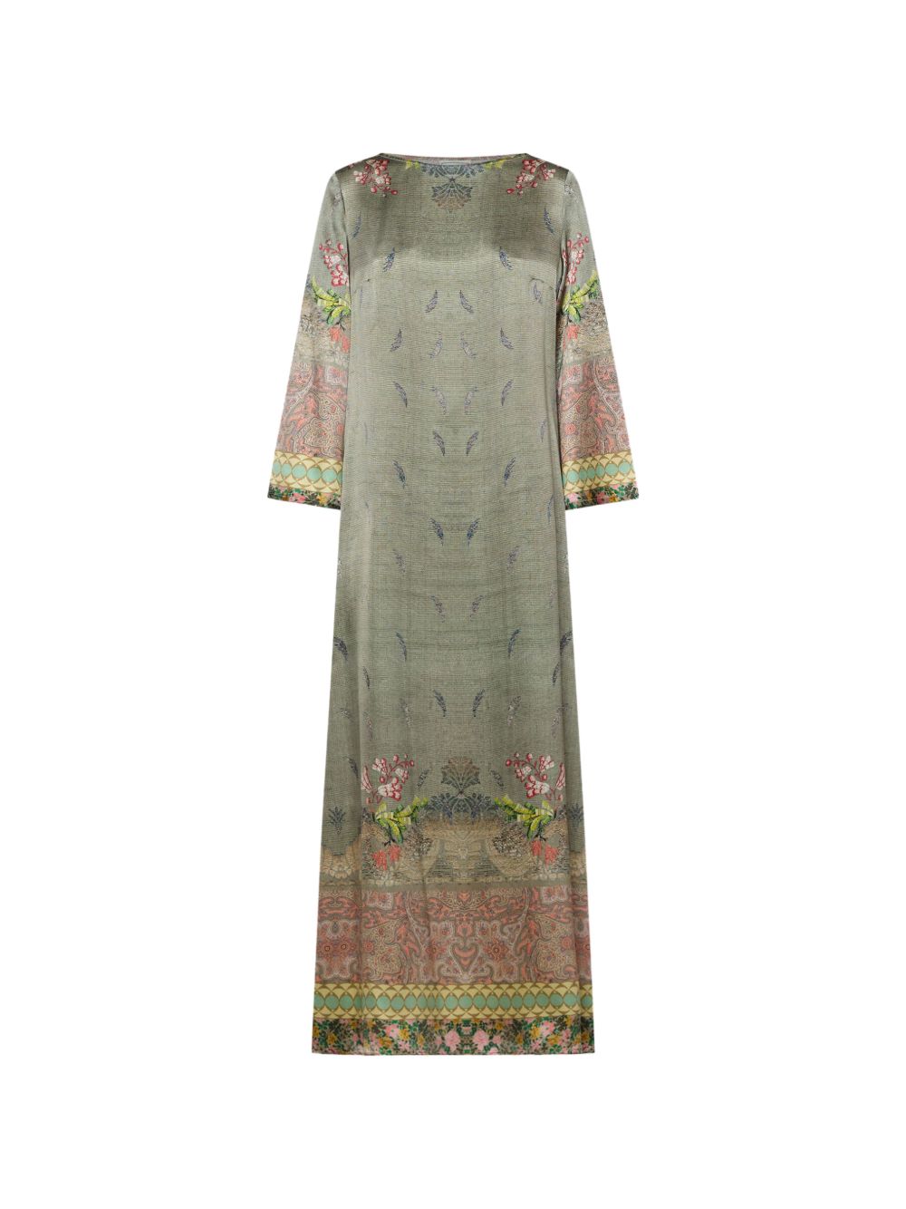 Printed Silk Dress