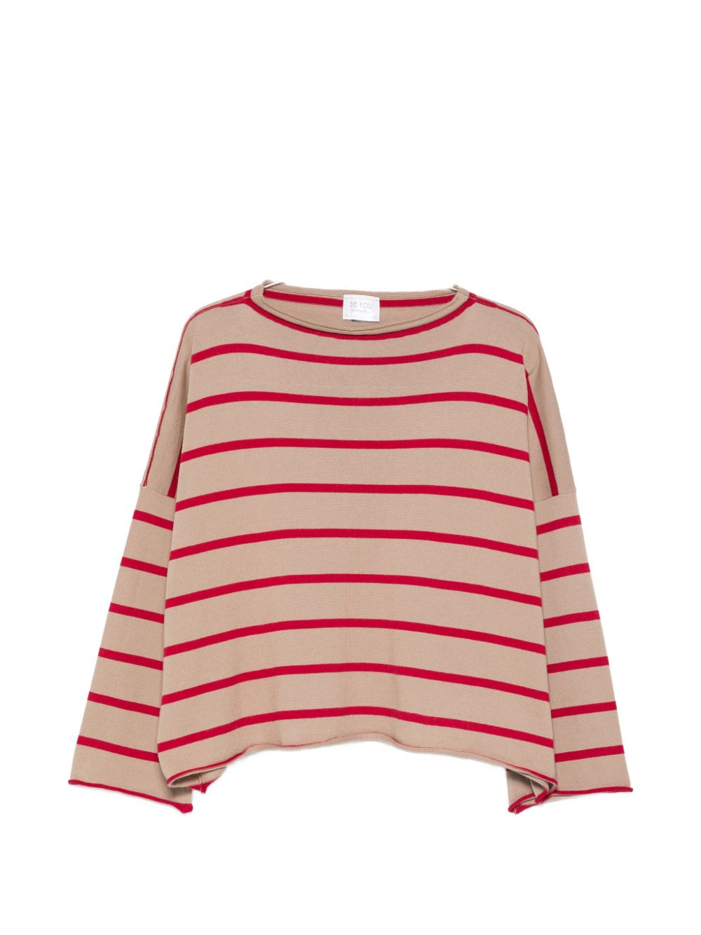 Striped Round Neck