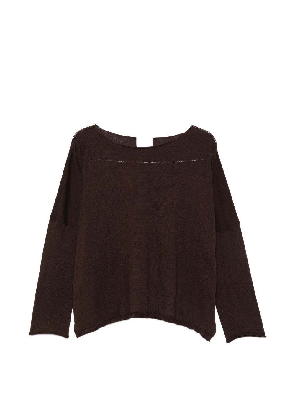Boat Neck Long Sleeves