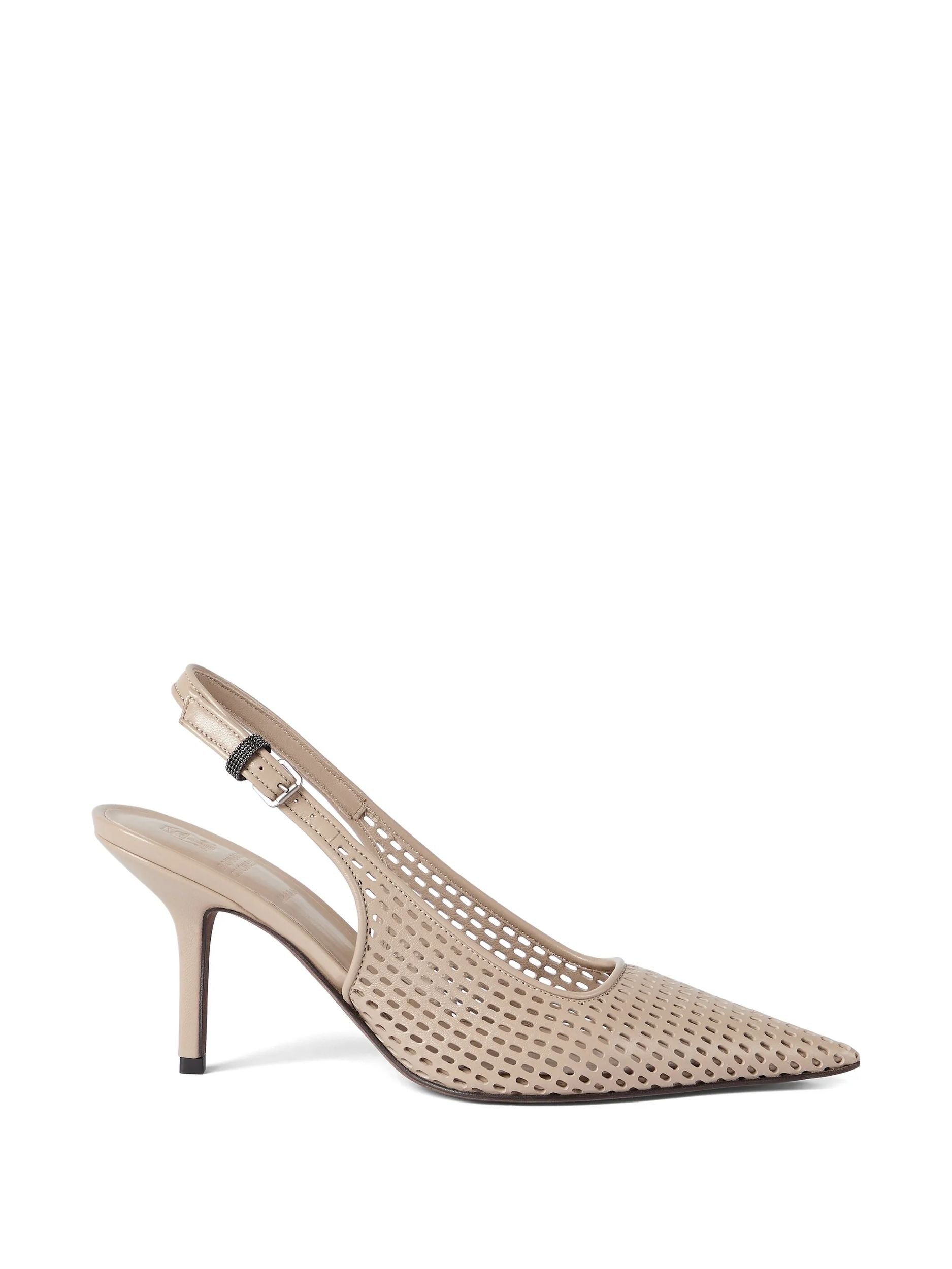 Calf Lamb Leather Shoes