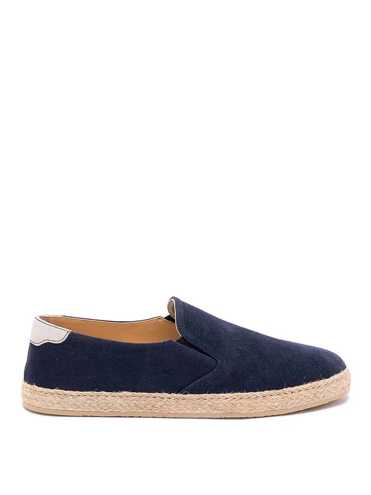 Blue Calfskin Espadrilles