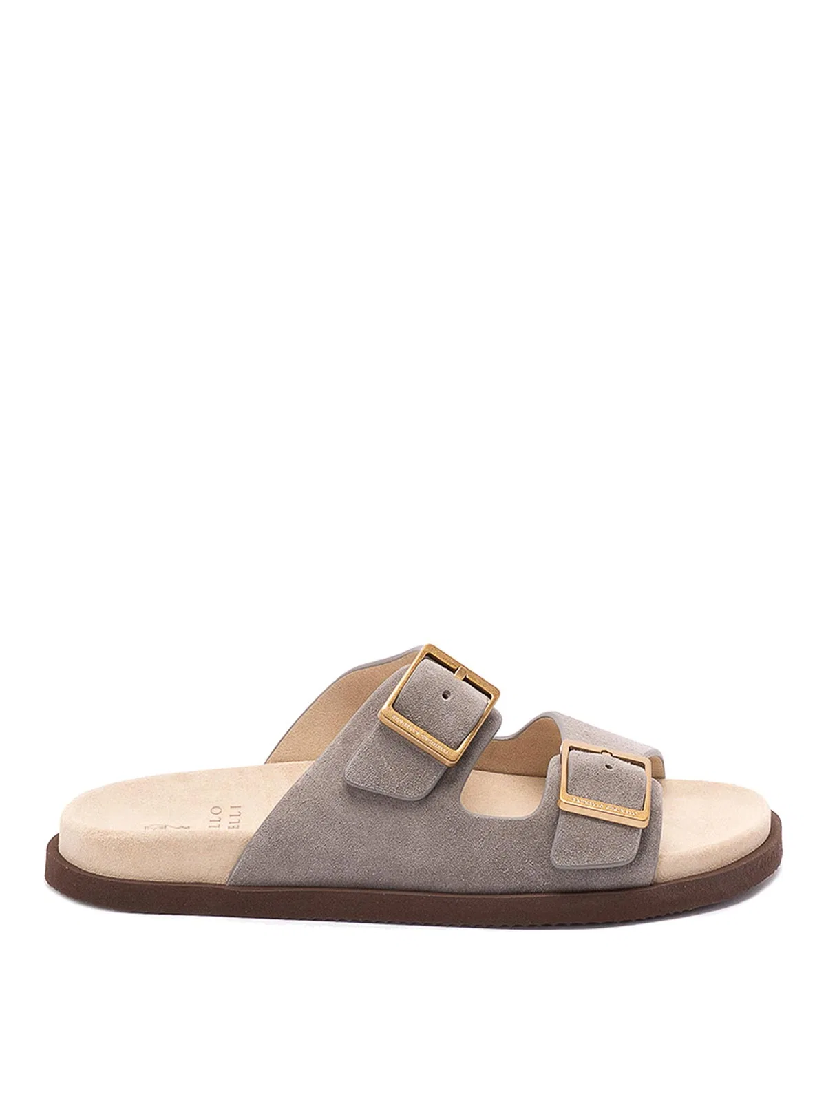 Beige Calfskin Sandals