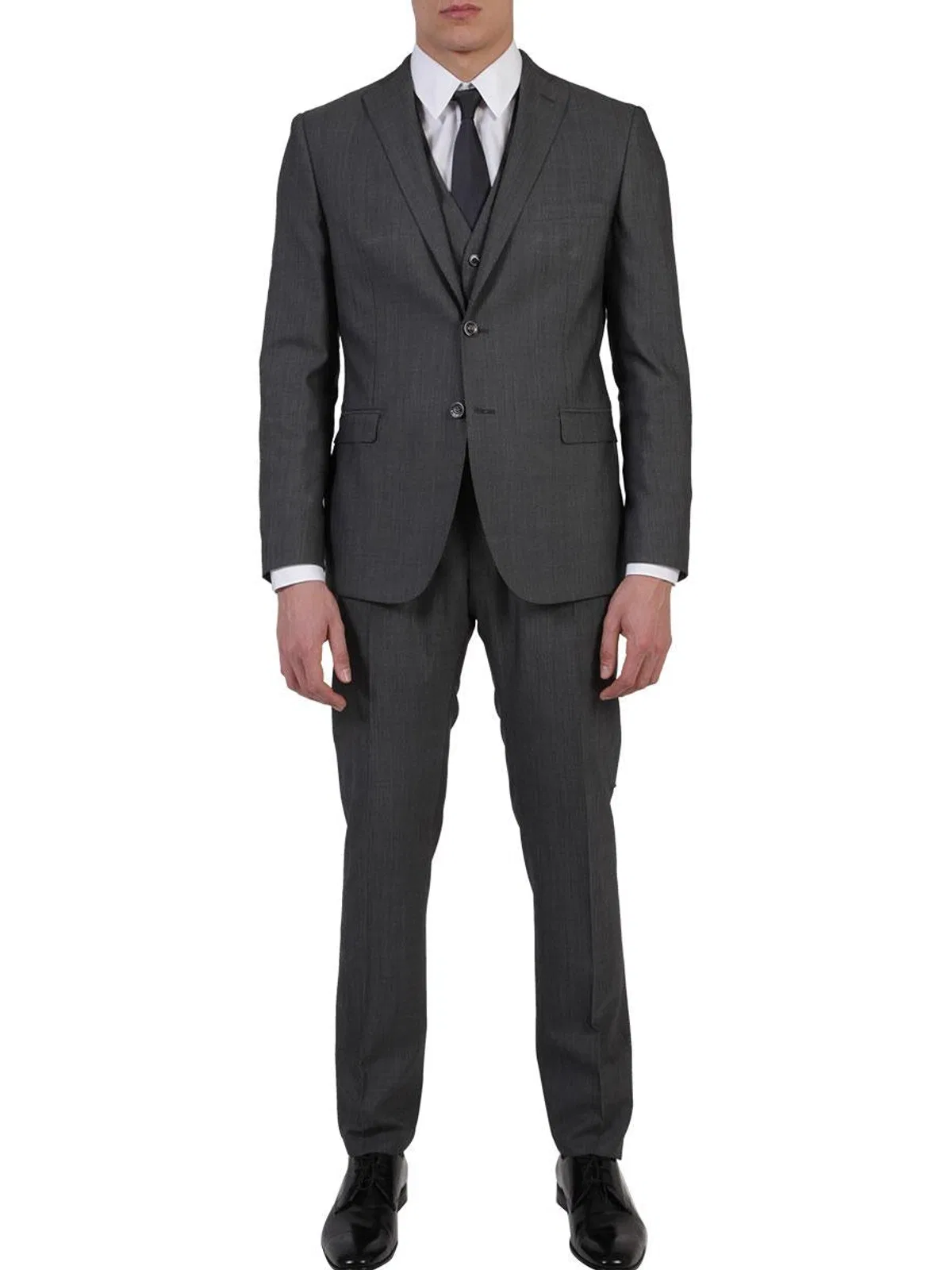 Gray Three-Piece Suit