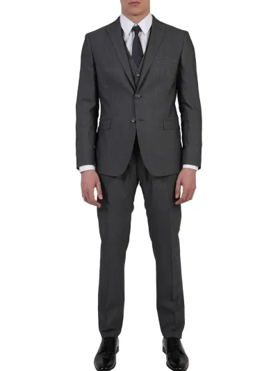 Gray Three-Piece Suit
